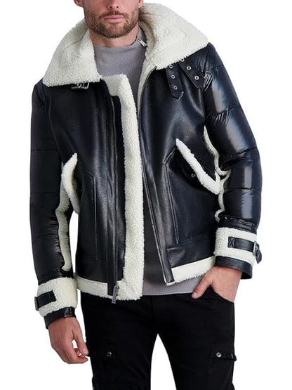 Ransom Canyon S02 Ben Robson Shearling Leather Jacket