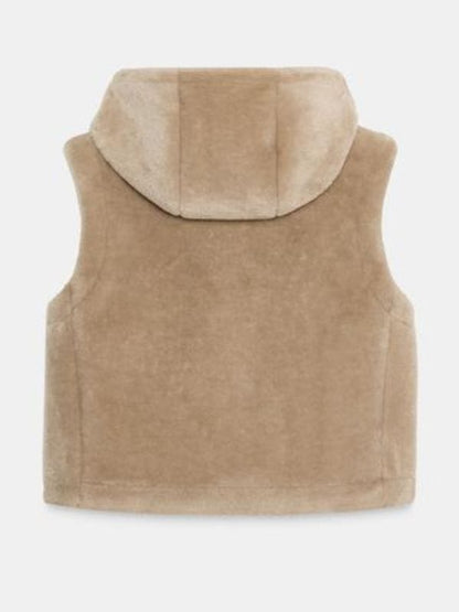 Ransom Canyon S02 Sidney Shearling Vest Beige