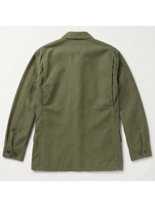 Reacher S01 Frances Neagley Green Cotton Jacket
