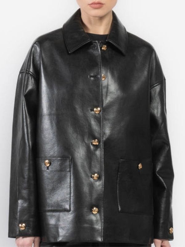 Real Housewives of Orange County Shannon Beador Black Coat