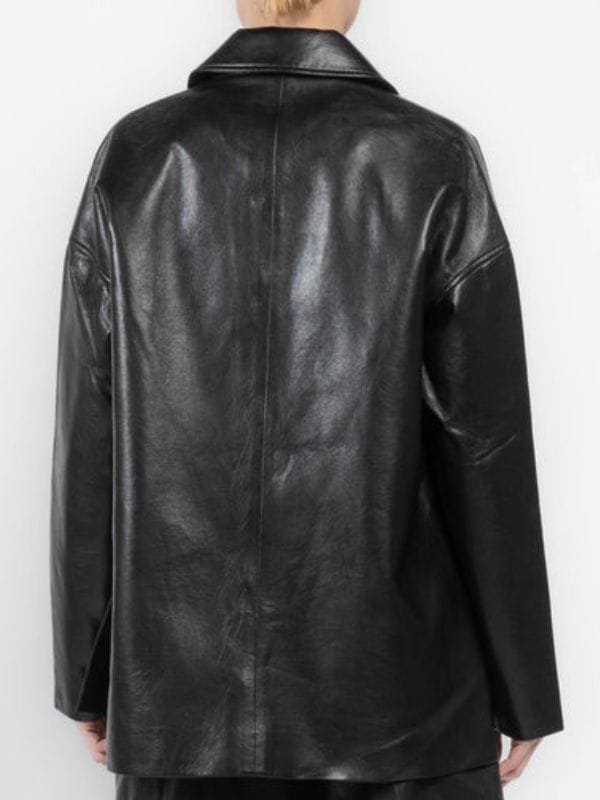 Real Housewives of Orange County Shannon Beador Black Coat