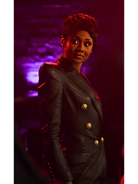 Reasonable Doubt S02 Jax Stewart Black Leather Blazer Reasonable Doubt S02 Jax Stewart Black Leather Blazer