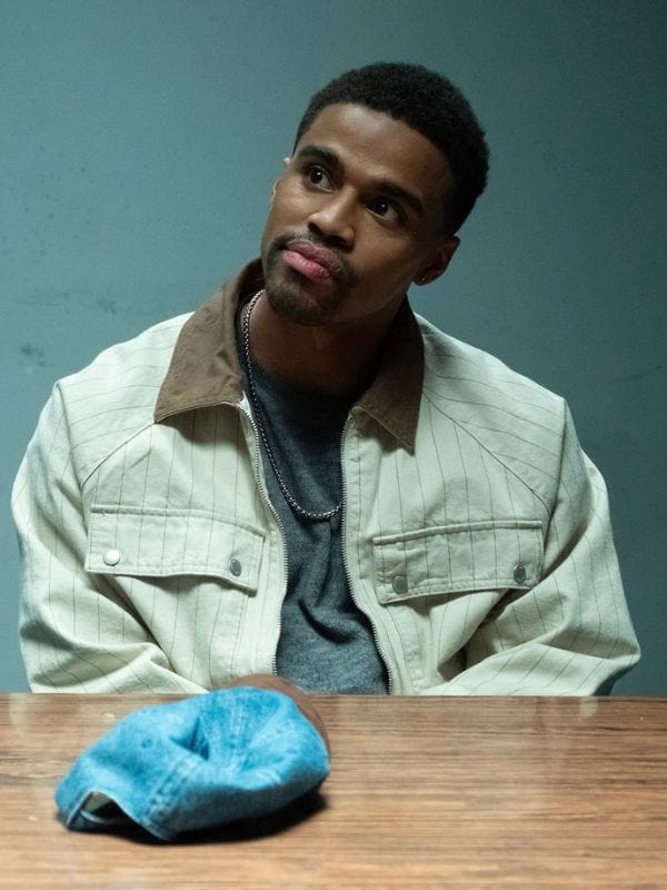 Reasonable Doubt S03 Ozzie Edwards Pinstriped Jacket