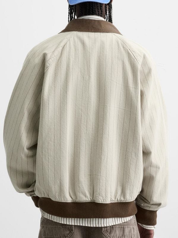 Reasonable Doubt S03 Ozzie Edwards Pinstriped Jacket