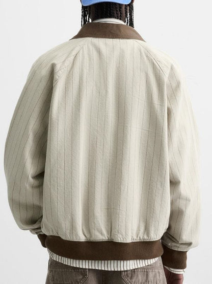 Reasonable Doubt S03 Ozzie Edwards Pinstriped Jacket