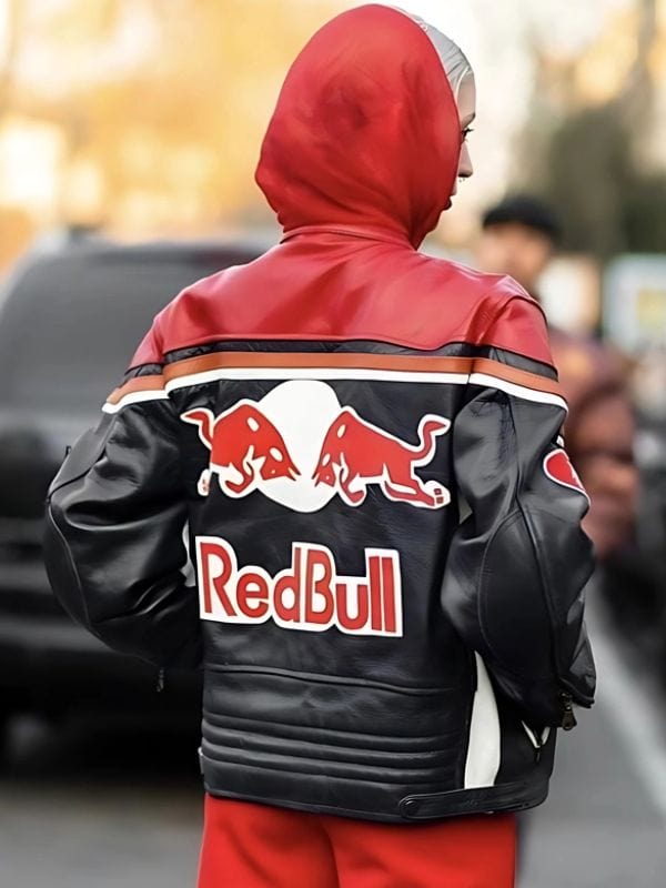 Red Bull Racing Leather Jacket Red Bull Racing Leather Jacket