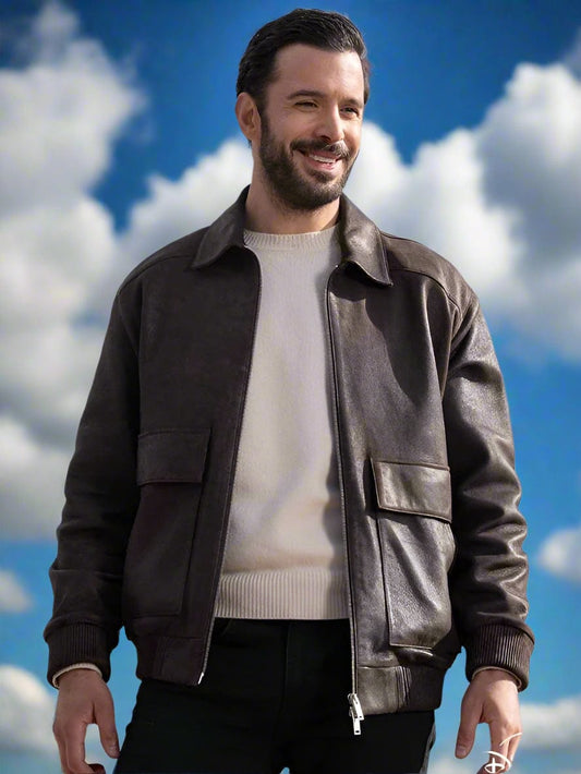 Reminder S01 Baris Arduç Leather Jacket Brown