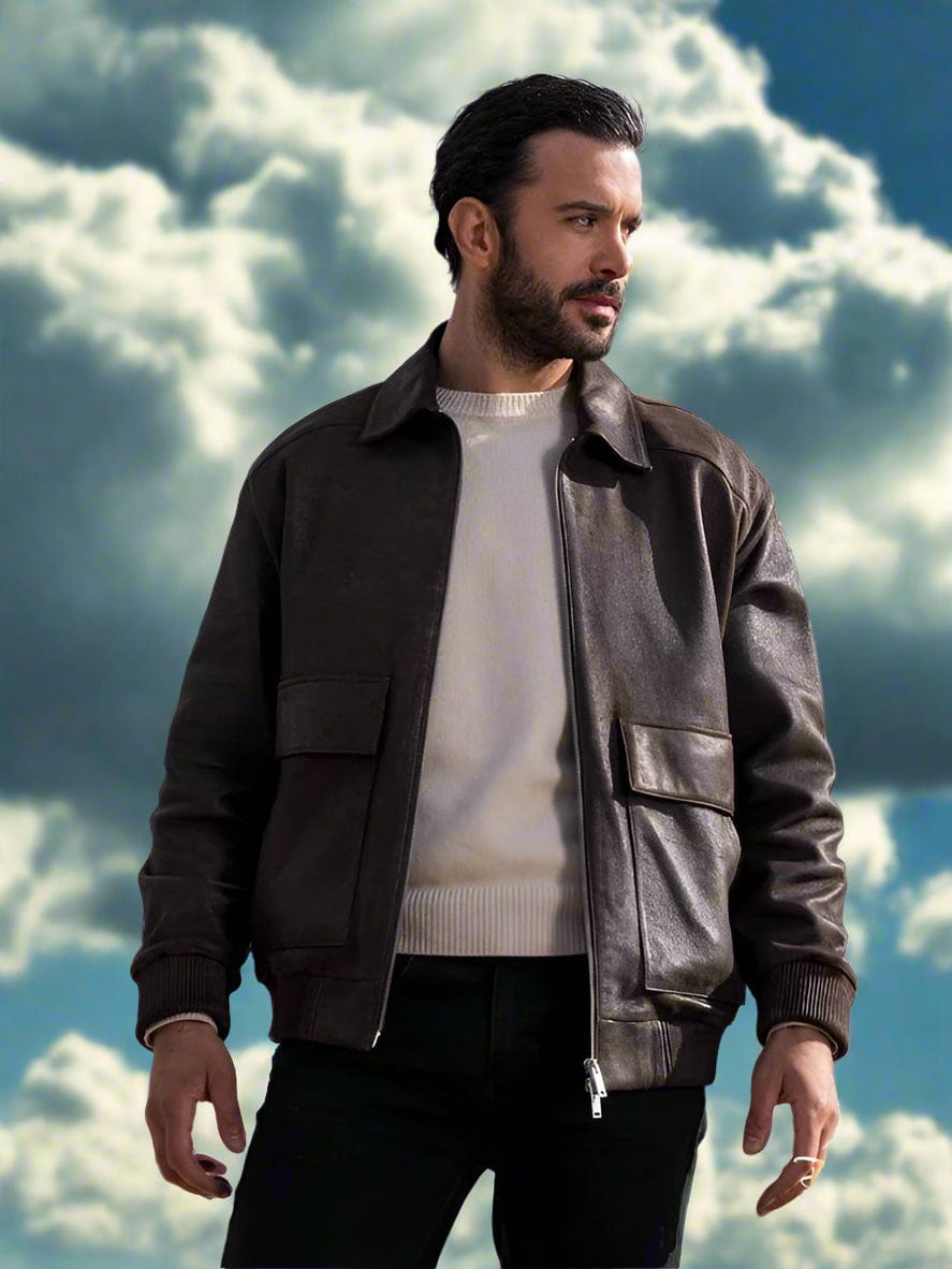 Reminder S01 Baris Arduç Leather Jacket Brown