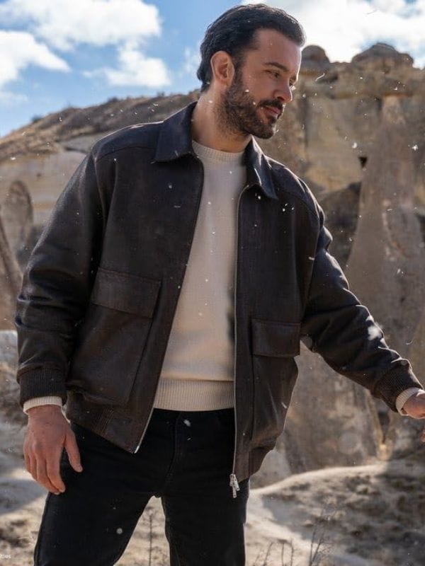 Reminder S01 Baris Arduç Leather Jacket Brown