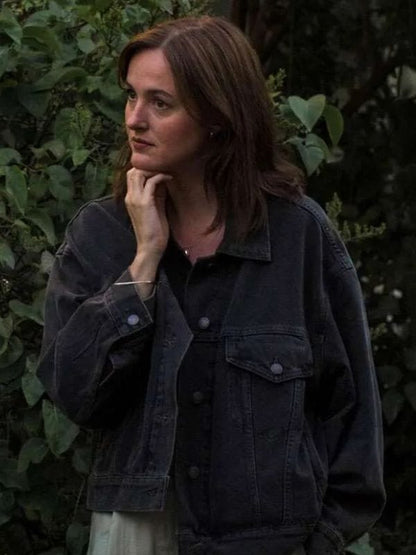 Renate Reinsve Sentimental Value 2025 Black Jacket