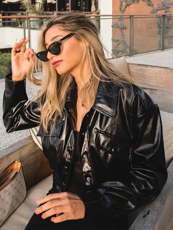 Renee Rapp Mean Girls Black Leather Jacket