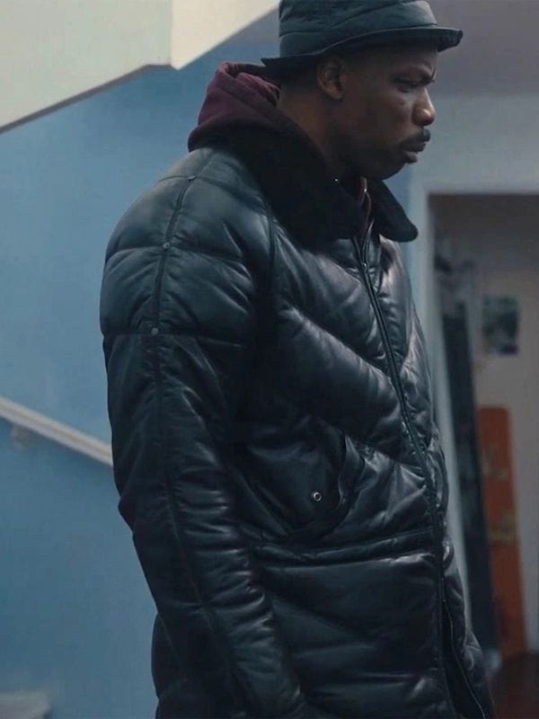 Represent S02 Jean-Pascal Zadi Black Puffer Jacket