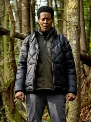 Resident Alien S04 Corey Reynolds Black Quilted Jacket