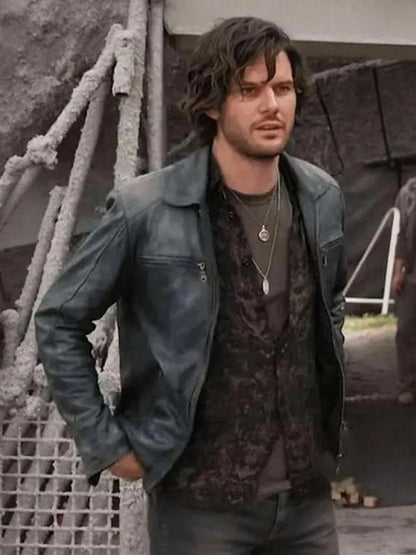 Return To Silent Hill 2026 Jeremy Irvine Leather Jacket