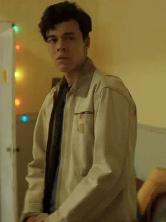 Tyler Barrow Revival S01 Luca Villacis Beige Jacket - Shop Now