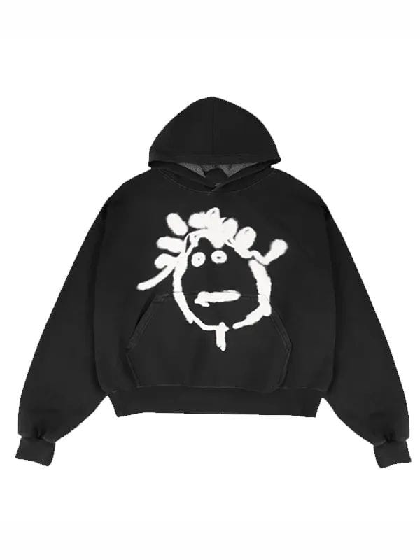 Rihanna BadGalRiri Hoodie Black
