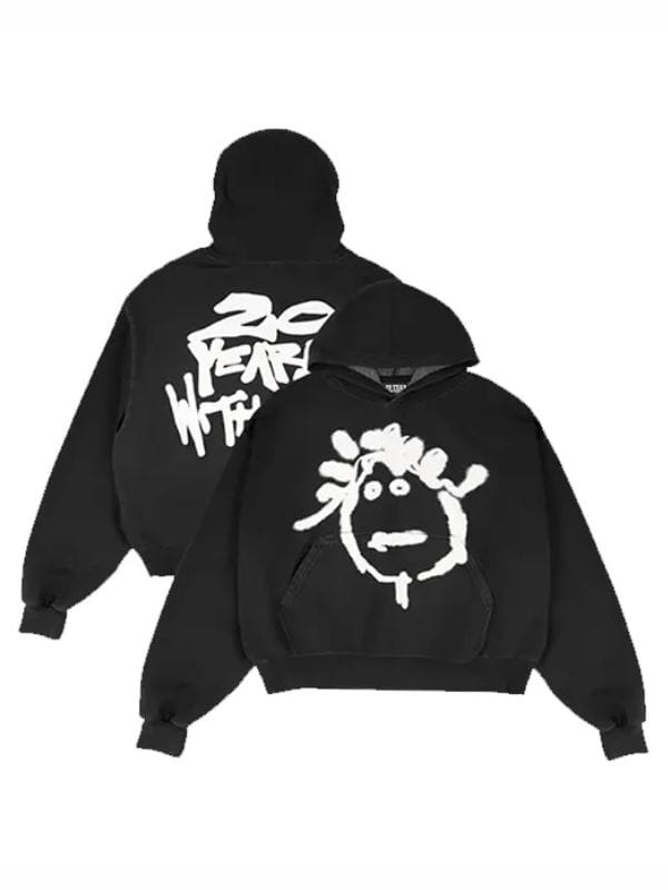 Rihanna BadGalRiri Hoodie Black