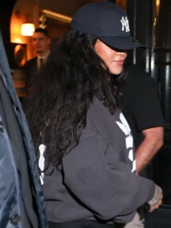 Rihanna BadGalRiri Hoodie Black