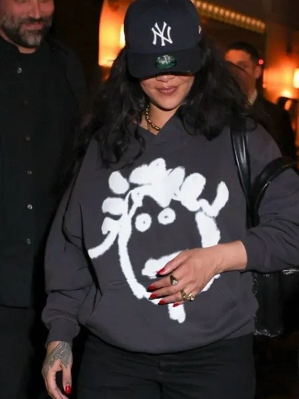 Rihanna BadGalRiri Hoodie Black