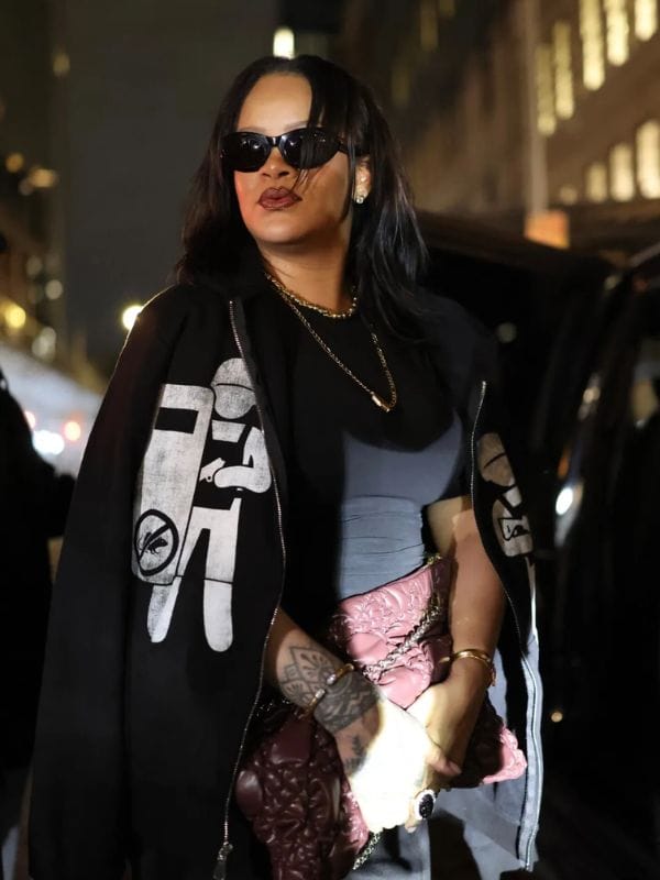 Rihanna Billionaire Boys Club Hoodie Black