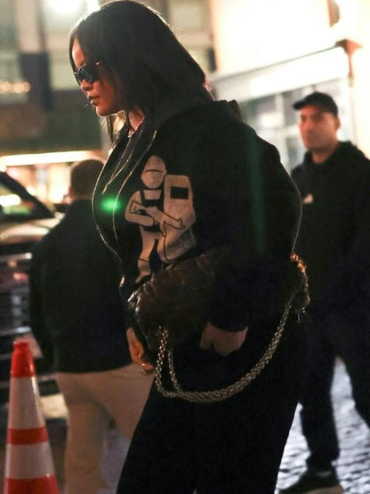 Rihanna Billionaire Boys Club Hoodie Black