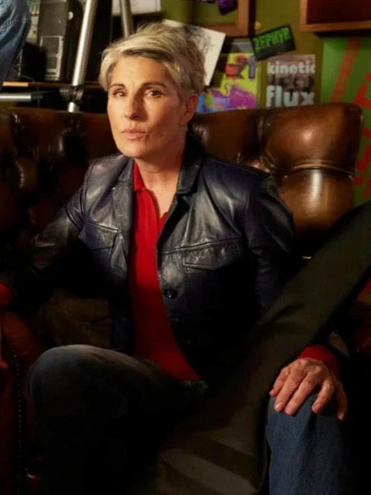 Riot Women S01 Tamsin Greig Leather Jacket