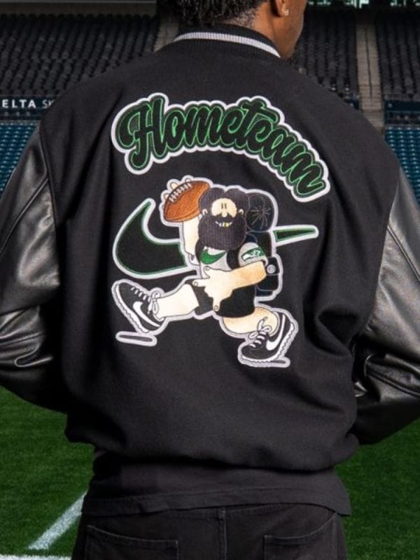 Rivalries Hometeam Seattle Seahawks Lil Jon Letterman Jacket