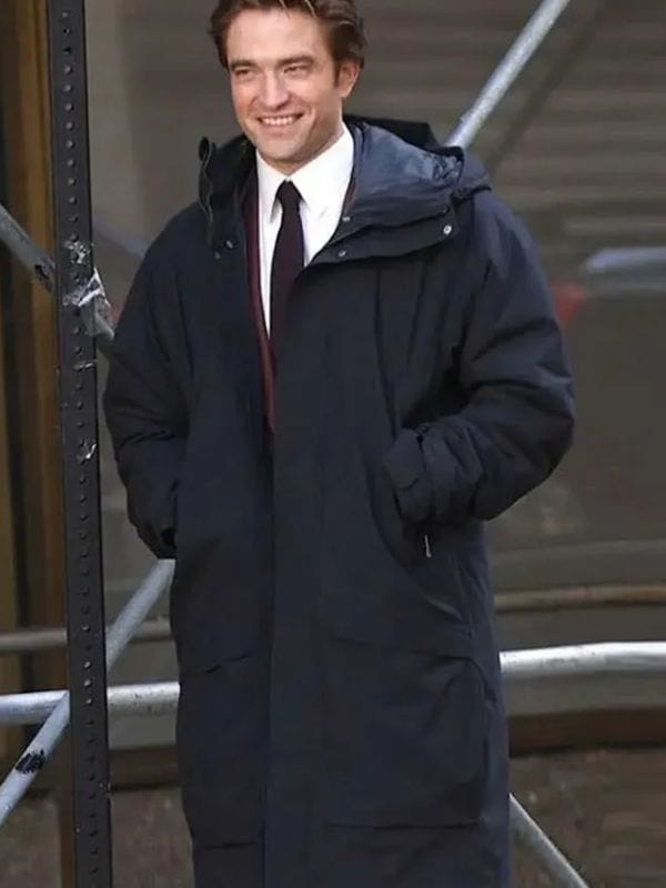 Robert Pattinson Here Comes the Flood Hooded Coat