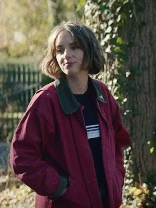 Robin Buckley Stranger Things Maroon Jacket