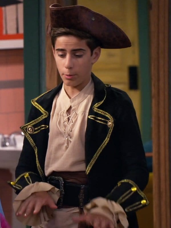 Roman Russo Wizards Beyond Waverly Place S01 Black Coat