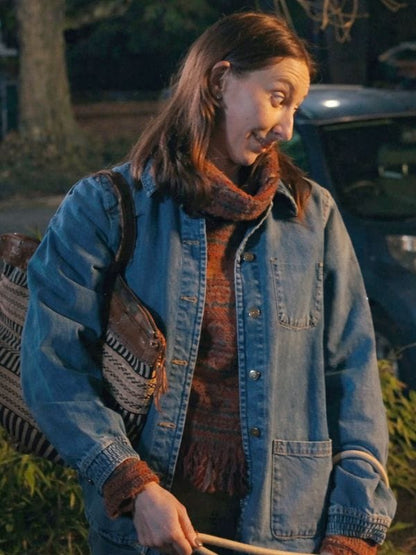 Run Away S01 Chanel Waddock Denim Jacket Blue