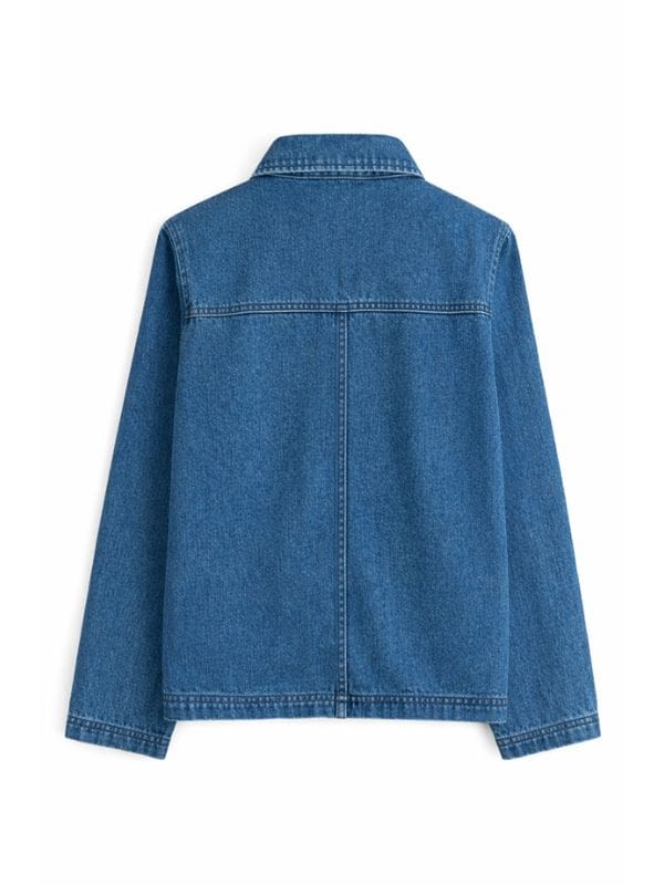 Run Away S01 Chanel Waddock Denim Jacket Blue