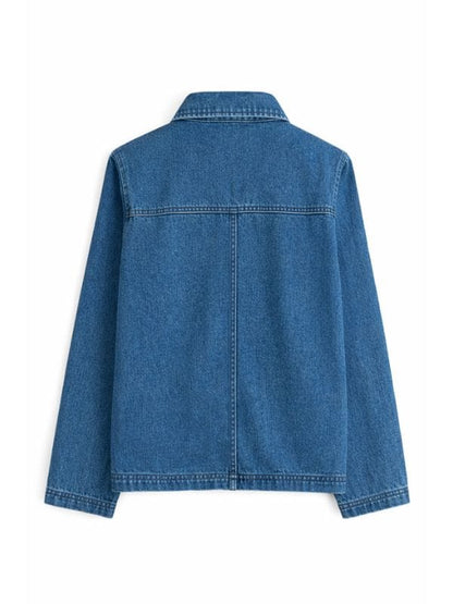 Run Away S01 Chanel Waddock Denim Jacket Blue