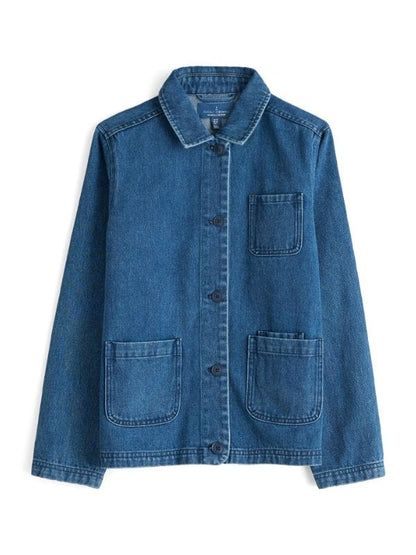 Run Away S01 Chanel Waddock Denim Jacket Blue