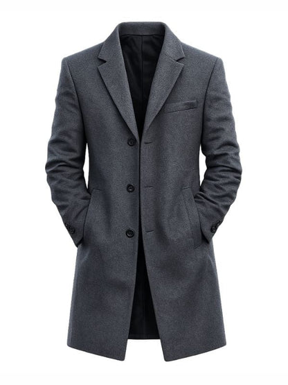 Run Away S01 James Nesbitt Grey Coat