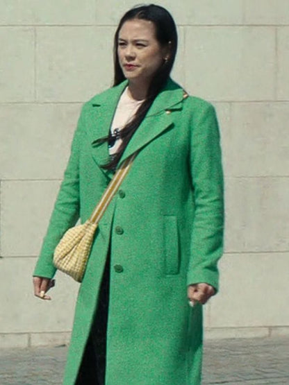 Clara Lioe Run Away S01 Katie Green Coat