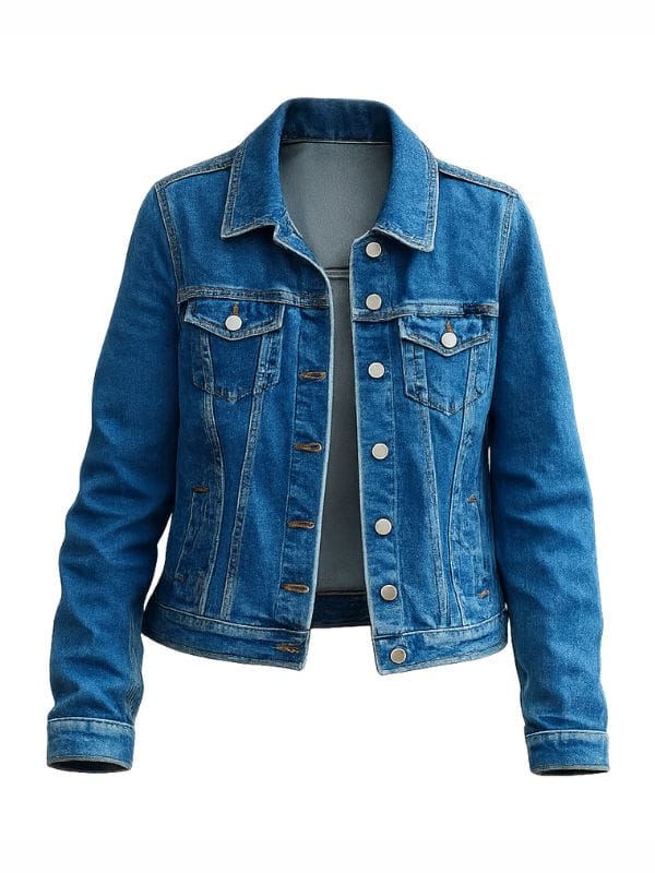 Run Away S01 Paige Greene Denim Jacket Blue