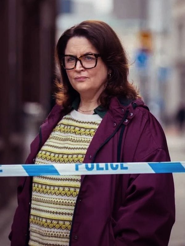 Run Away S01 Ruth Jones Hooded Jacket Purple