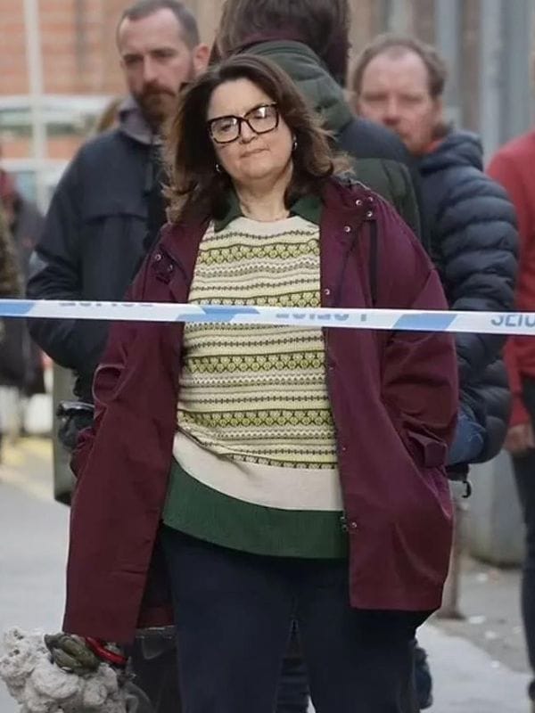 Run Away S01 Ruth Jones Hooded Jacket Purple