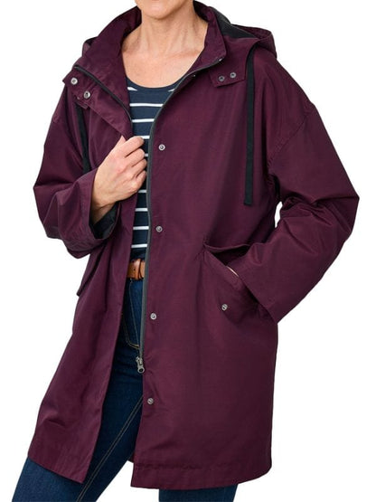 Run Away S01 Ruth Jones Hooded Jacket Purple