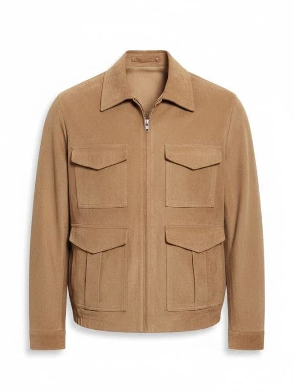 Run Away S01 Simon Greene Brown Jacket