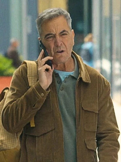 Run Away S01 Simon Greene Brown Jacket