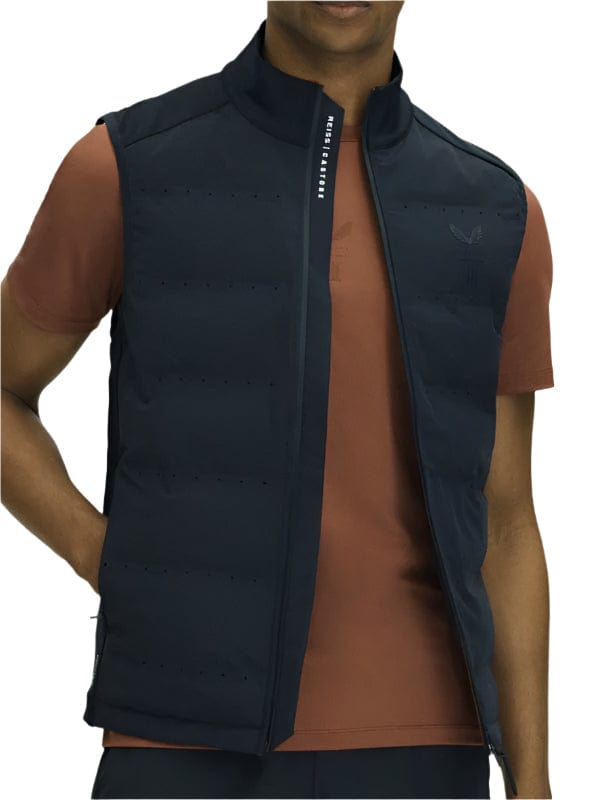 Running Point S01 Jay Ellis Puffer Vest Black