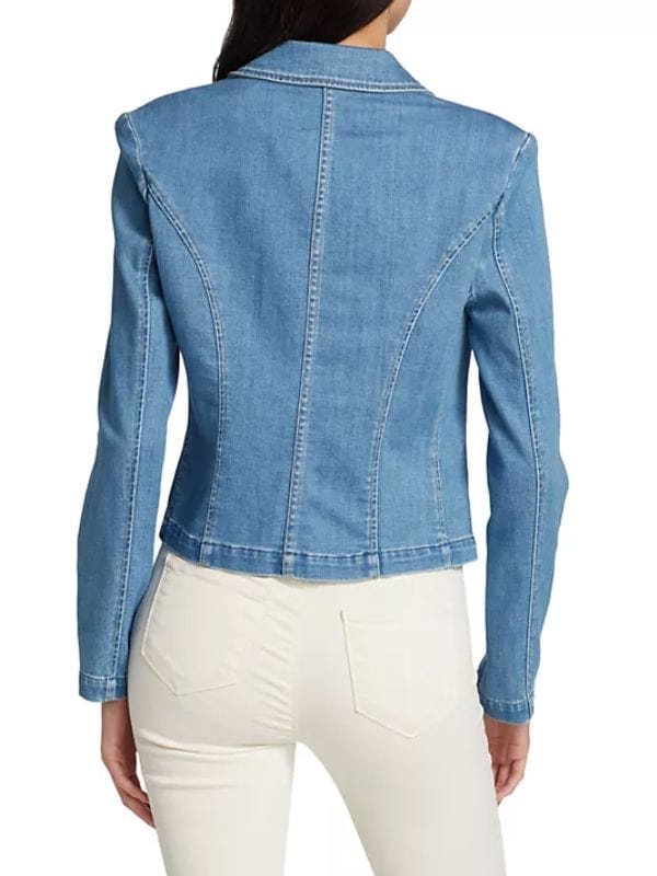 Running Point S01 Kate Hudson Denim Blazer Running Point S01 Kate Hudson Denim Blazer
