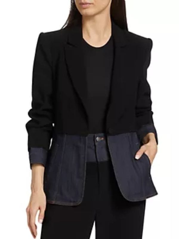Running Point S01 Kate Hudson Two Tone Blazer Running Point S01 Kate Hudson Two Tone Blazer