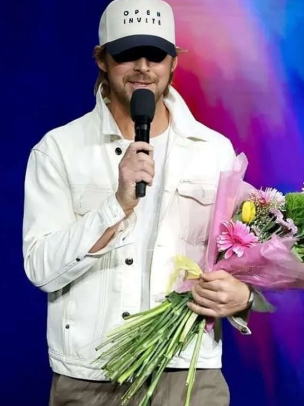 Ryan Gosling CinemaCon 2026 White Jacket