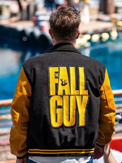 Ryan Gosling The Fall Guy Letterman Varsity Jacket Ryan Gosling The Fall Guy Letterman Varsity Jacket