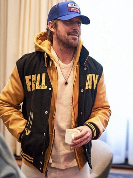 Ryan Gosling The Fall Guy Letterman Varsity Jacket Ryan Gosling The Fall Guy Letterman Varsity Jacket