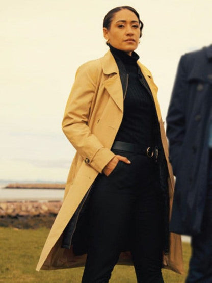 Saint-Pierre 2025 Josephine Jobert Beige Coat