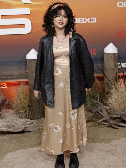 Sam Morelos Outer Banks S03 Premiere Leather Jacket